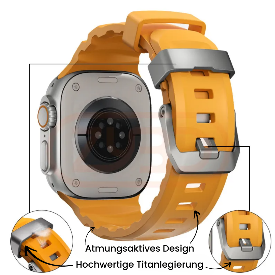 Apple Watch Silikonband "Big Block"