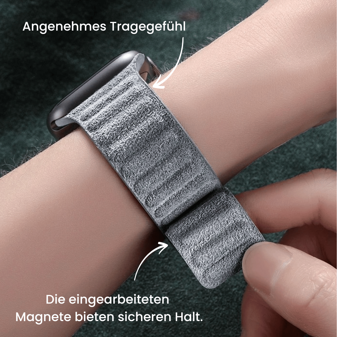 Apple Watch Alcantara-Armband "Sky"