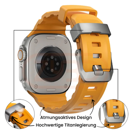Apple Watch Silikonband "Big Block"