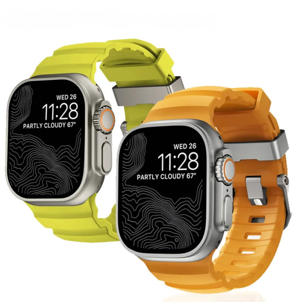 Apple Watch Silikonband "Big Block"