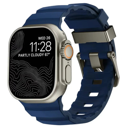 Apple Watch Silikonband "Big Block"