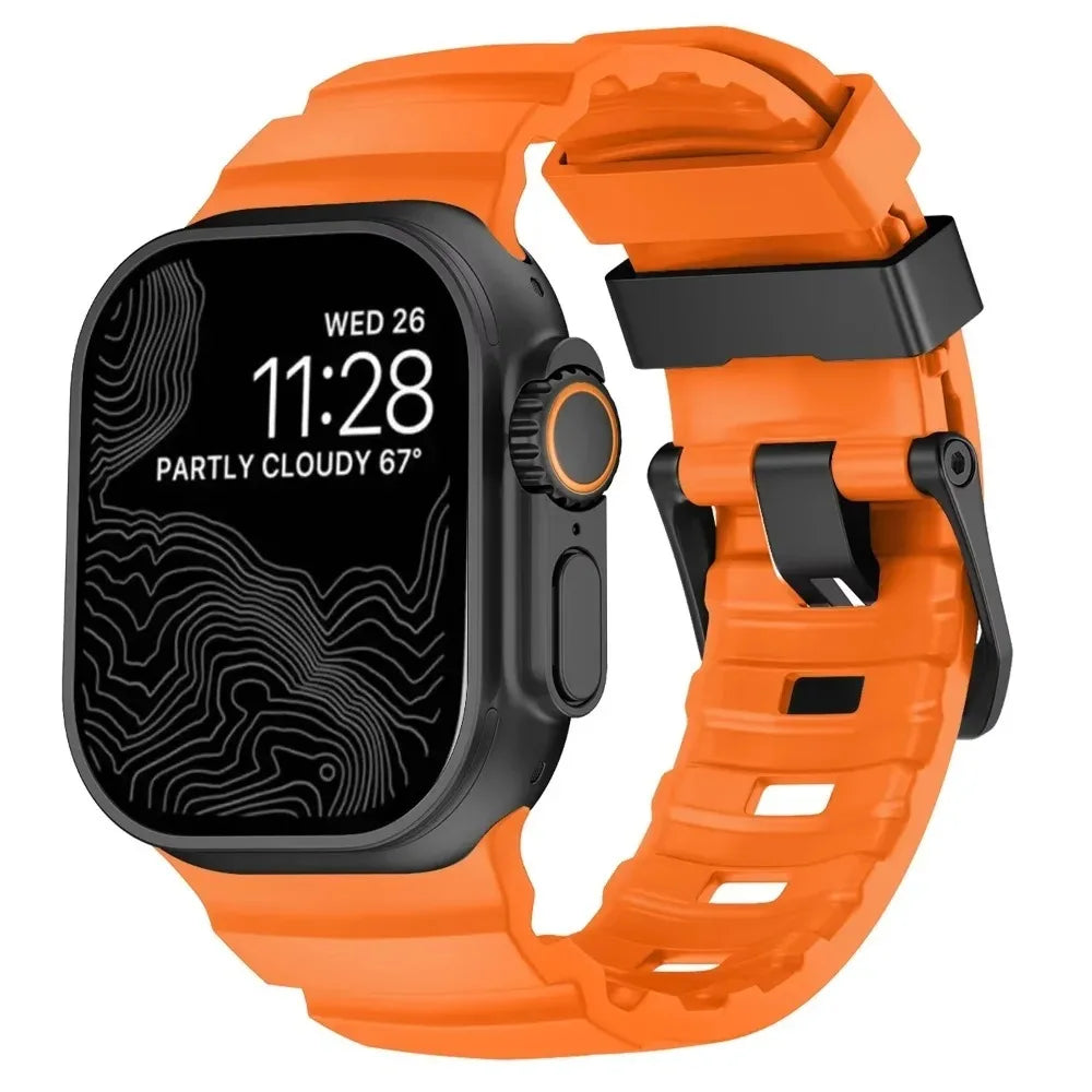 Apple Watch Silikonband "Big Block"