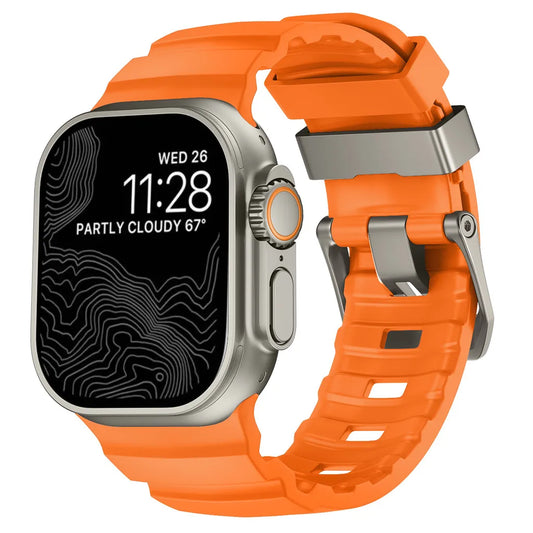 Apple Watch Silikonband "Big Block"