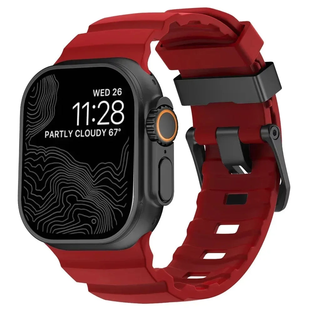 Apple Watch Silikonband "Big Block"