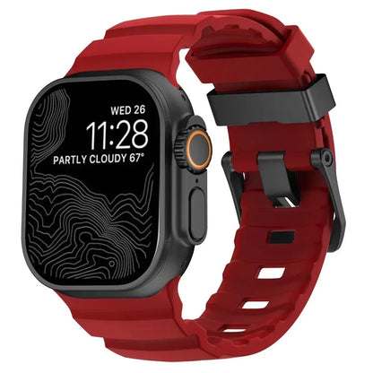 Apple Watch Silikonband "Big Block"