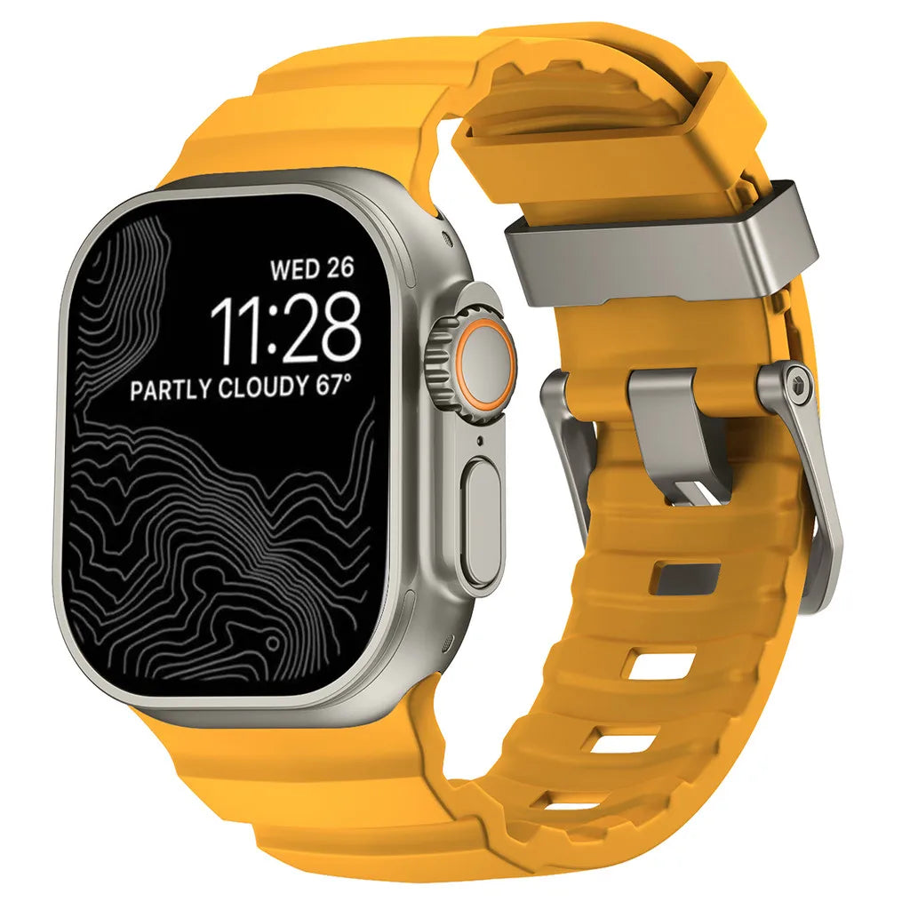 Apple Watch Silikonband "Big Block"