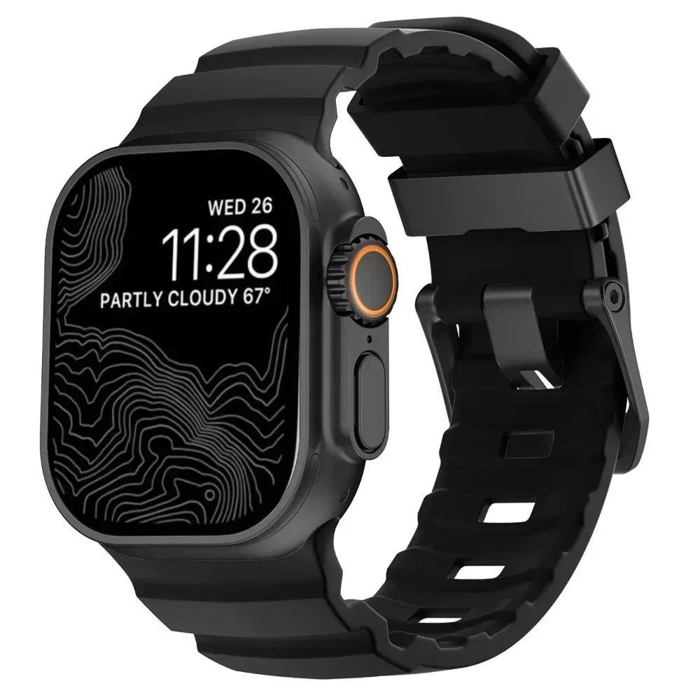 Apple Watch Silikonband "Big Block"