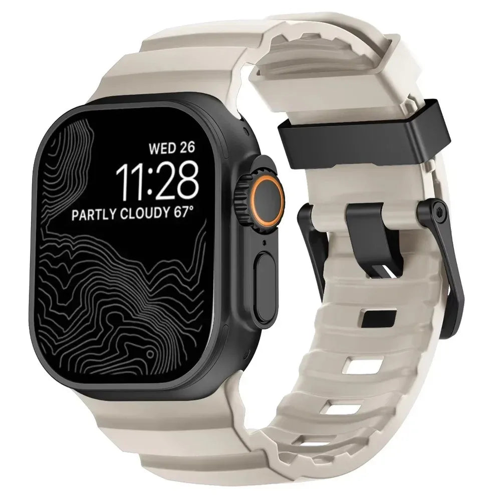 Apple Watch Silikonband "Big Block"