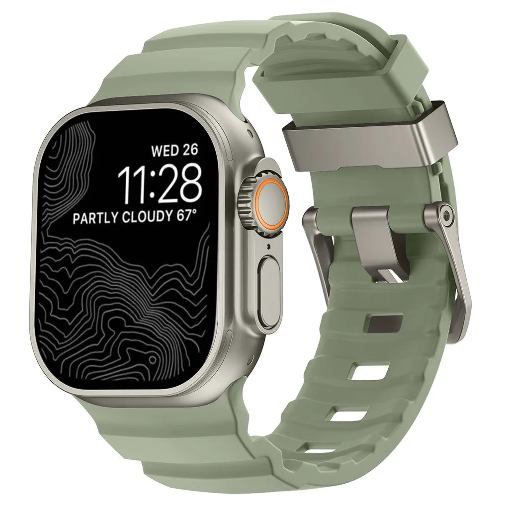 Apple Watch Silikonband "Big Block"