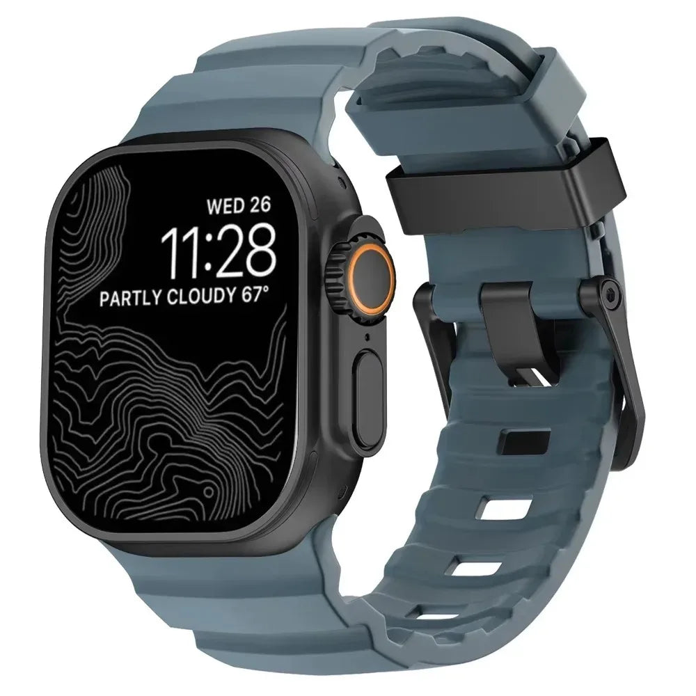 Apple Watch Silikonband "Big Block"