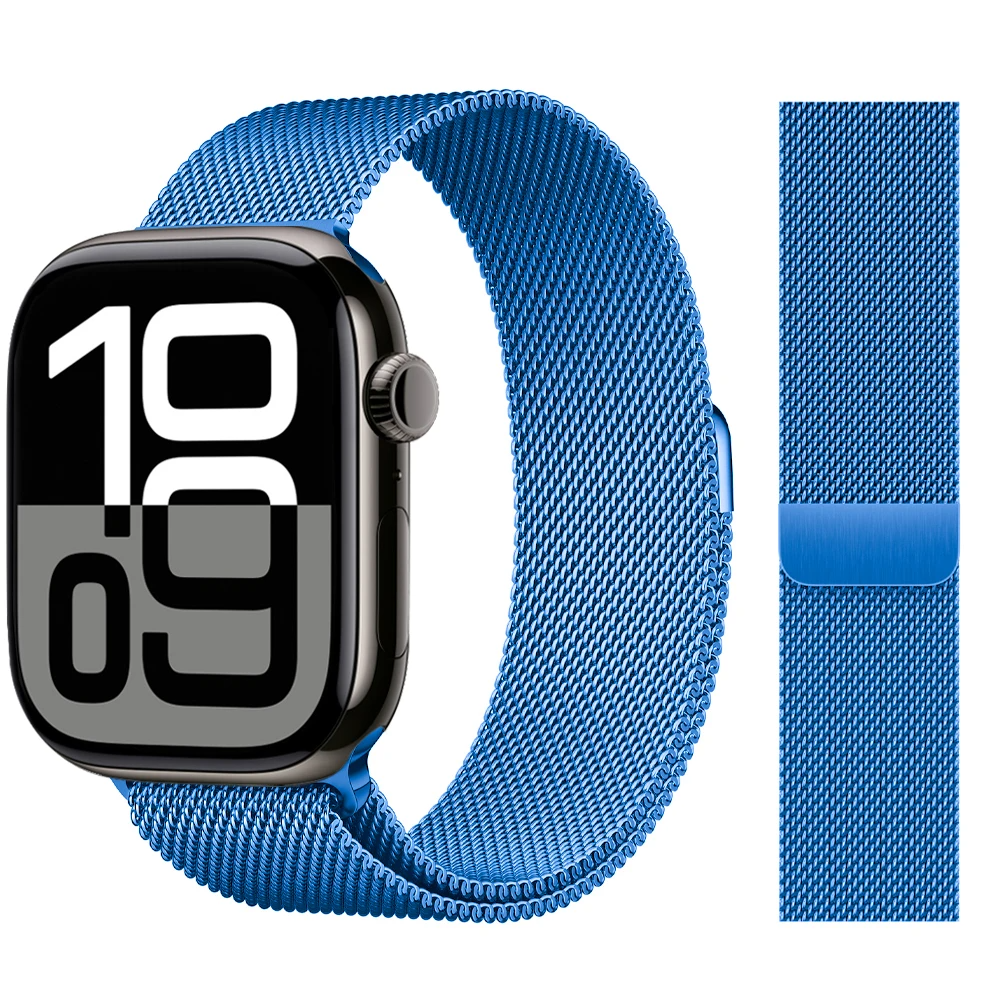 Apple Watch Edelstahlband "Milanaise"