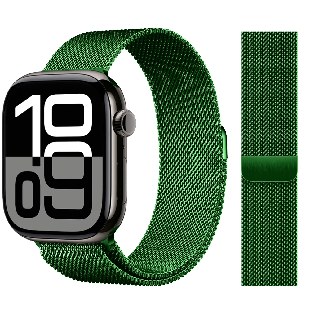 Apple Watch Edelstahlband "Milanaise"