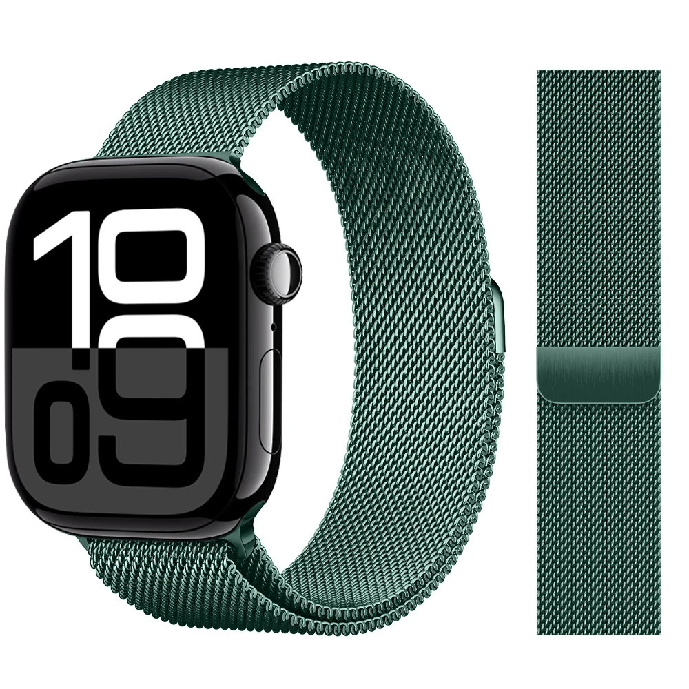 Apple Watch Edelstahlband "Milanaise"